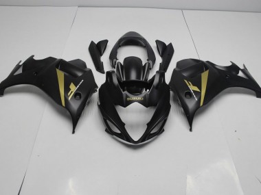 Suzuki GSXF 650 2008-2013 Motorrad Verkleidungen - Schwarz Gold