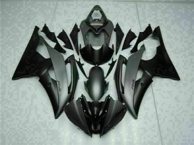 Yamaha R6 2008-2016 Motorrad Verkleidungen - Grau Schwarz