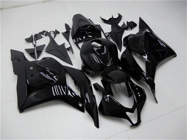 Honda CBR 600 RR 2009-2012 Motorrad Verkleidungen - Glänzend Schwarz Honda CBR 600 RR 2009-2012 Motorrad Verkleidungen - Glänzend Schwarz