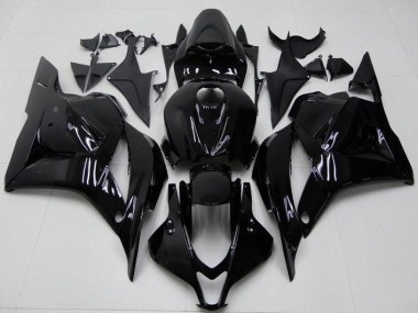 Honda CBR 600 RR 2009-2012 Motorrad Verkleidungen - Glänzend Schwarz