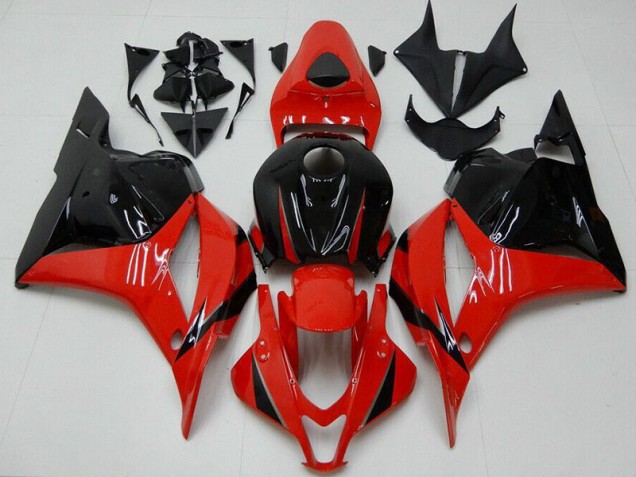 Honda CBR 600 RR 2009-2012 Motorrad Vollverkleidung - Rot Schwarz