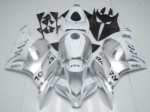 Honda CBR 600 RR 2009-2012 Motorrad Verkleidungen - Weiß Silber Repsol Honda CBR 600 RR 2009-2012 Motorrad Verkleidungen - Weiß Silber Repsol