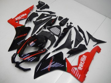Aprilia RSV4 2009-2015 Motorrad Verkleidungen - Schwarz Rot