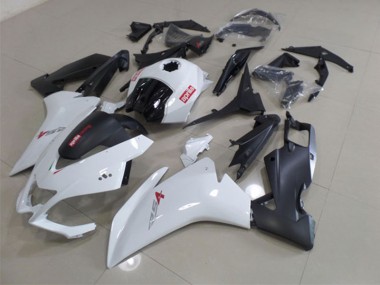 Aprilia RS4 50 125 2011-2018 Motorrad Verkleidungen - Weiß Schwarz