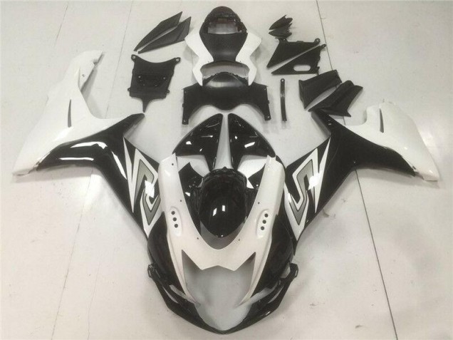 Suzuki GSXR 600 / 750 K11 2011-2024 Motorrad Vollverkleidung - Schwarz Weiß Suzuki GSXR 600 / 750 K11 2011-2024 Motorrad Vollverkleidung - Schwarz Weiß