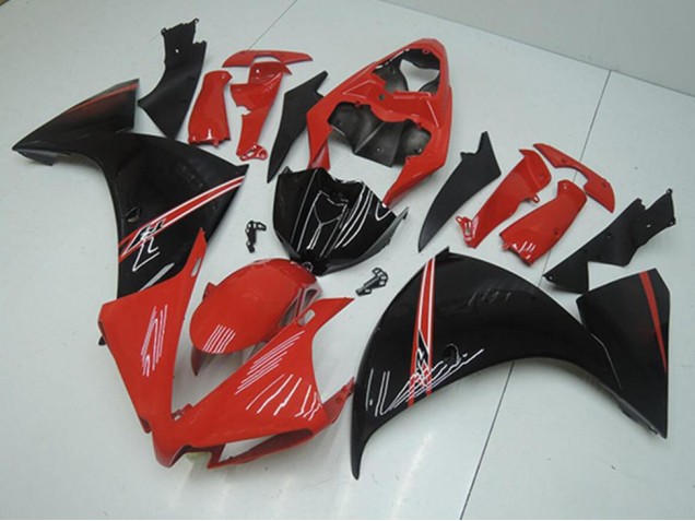 Yamaha R1 2012-2014 Motorrad Verkleidungen - Rot Schwarz Yamaha R1 2012-2014 Motorrad Verkleidungen - Rot Schwarz