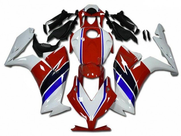 Honda CBR 1000 RR 2012-2016 Motorrad Verkleidungen - Rot Weiß