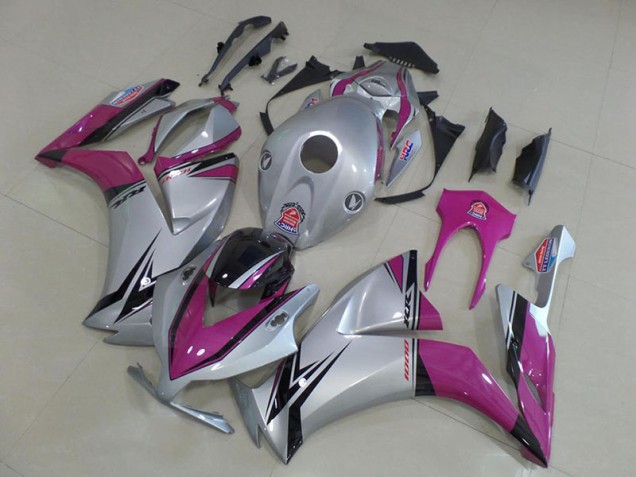Honda CBR 1000 RR 2012-2016 Motorrad Verkleidungen - Silber Rosa Honda CBR 1000 RR 2012-2016 Motorrad Verkleidungen - Silber Rosa
