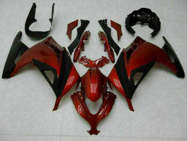 Kawasaki EX300 2013-2016 Motorrad Verkleidungen - Rot