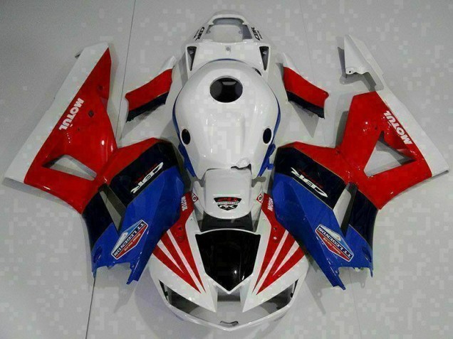 Honda CBR 600 RR 2013-2023 Motorrad Verkleidungen - Rot Blau Honda CBR 600 RR 2013-2023 Motorrad Verkleidungen - Rot Blau