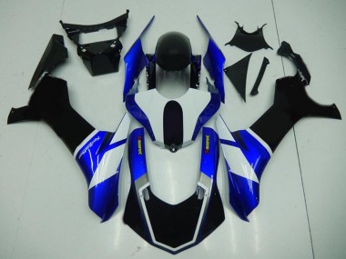 Yamaha R1 2015-2019 Motorrad Verkleidungen - Schwarz Blau
