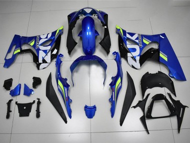 Suzuki GSXR 1000 2017-2023 Motorrad Verkleidungen - Weiß Grün